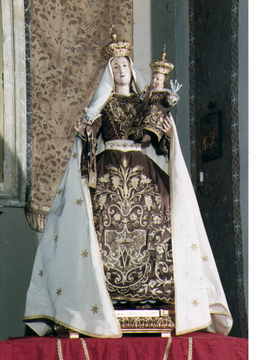 Madonna del Carmelo (statua) - ambito Italia meridionale (sec. XIX)