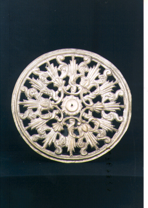 aureola di statua - ambito Italia meridionale (terzo quarto sec. XIX)