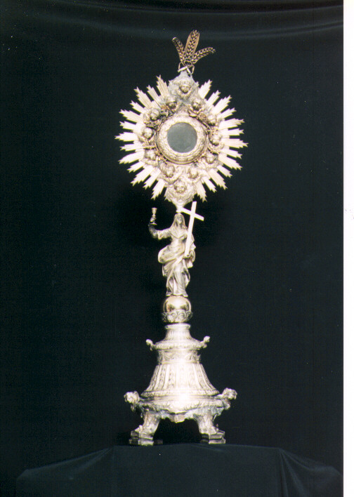 ostensorio - a raggiera di Romano Giulio (sec. XIX)