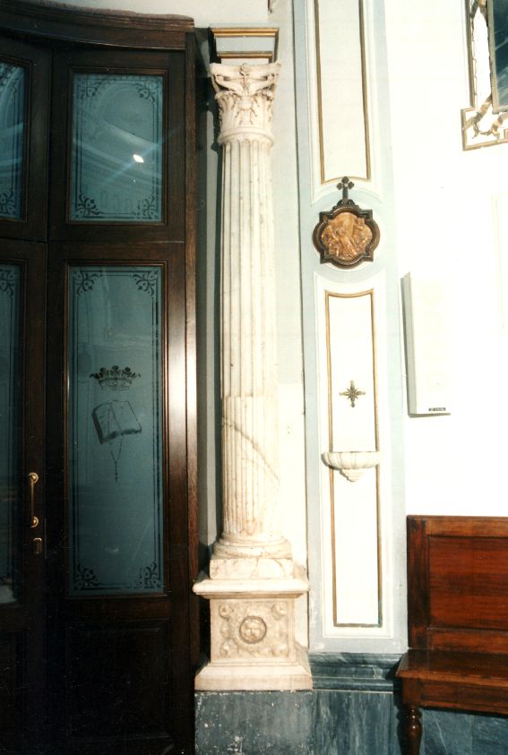 colonna corinzia, serie di Laurana Francesco (seconda metà sec. XV)