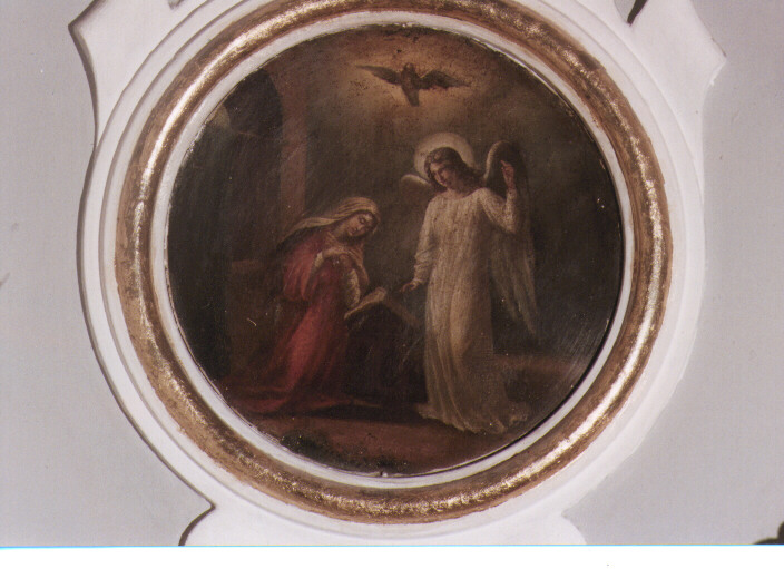 Annunciazione (formella) - ambito Italia meridionale (fine sec. XIX)