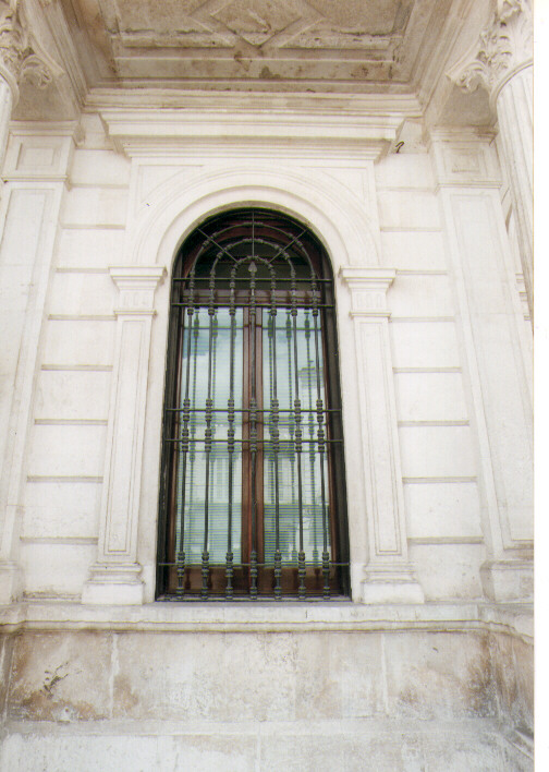 mostra di finestra, serie - manifattura Italia meridionale (sec. XIX)