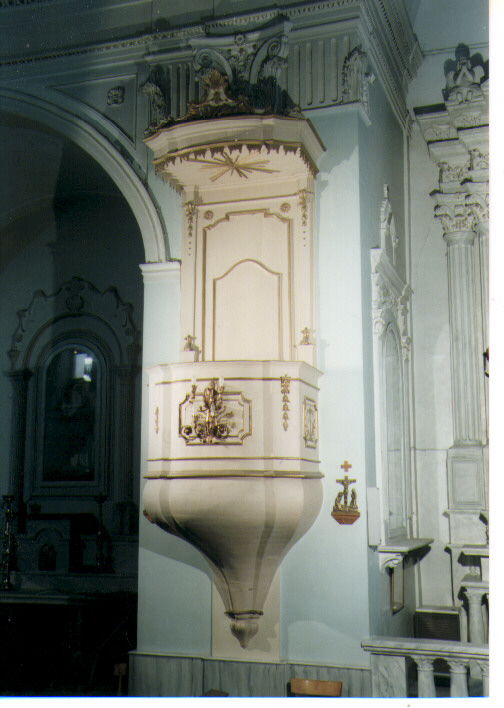 pulpito - manifattura Italia meridionale (sec. XIX)
