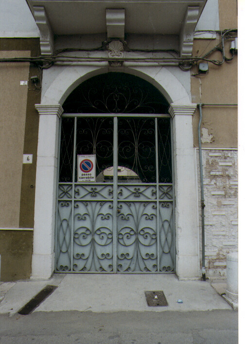 mostra di portale - ambito Italia meridionale (ultimo quarto sec. XVIII)