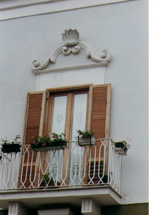 mostra di finestra, serie - ambito Italia meridionale (ultimo quarto sec. XVIII)