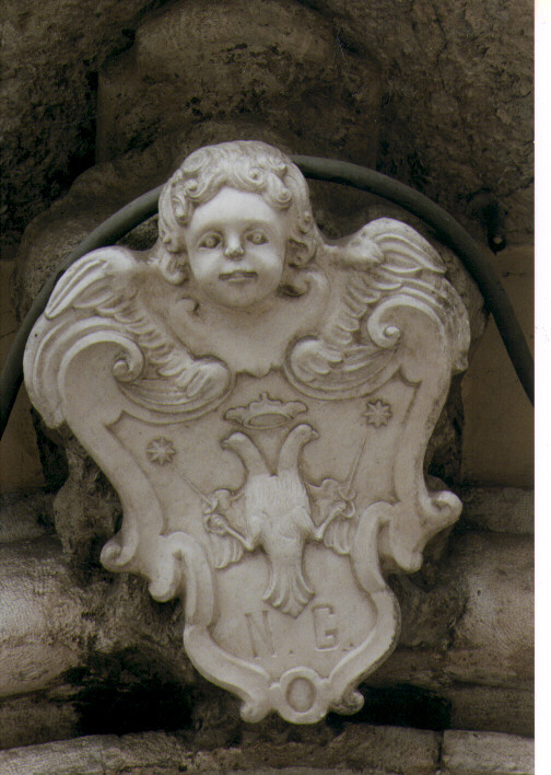 stemma gentilizio della famiglia Guidone (rilievo) - ambito Italia meridionale (prima metà sec. XVIII)