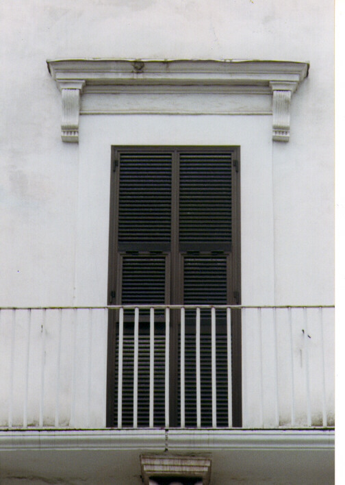mostra di finestra, serie - ambito Italia meridionale (fine sec. XVIII)