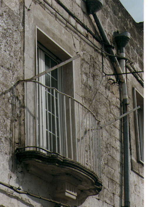 balcone - ambito Italia meridionale (sec. XVII)