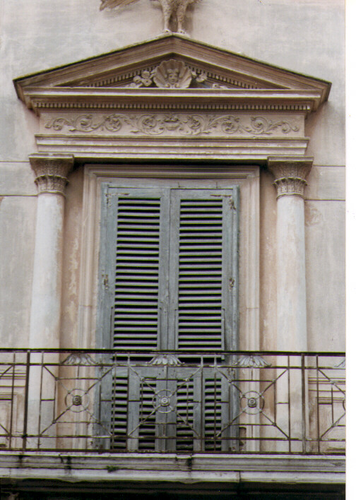 mostra di finestra - ambito Italia meridionale (secc. XIX/ XX)