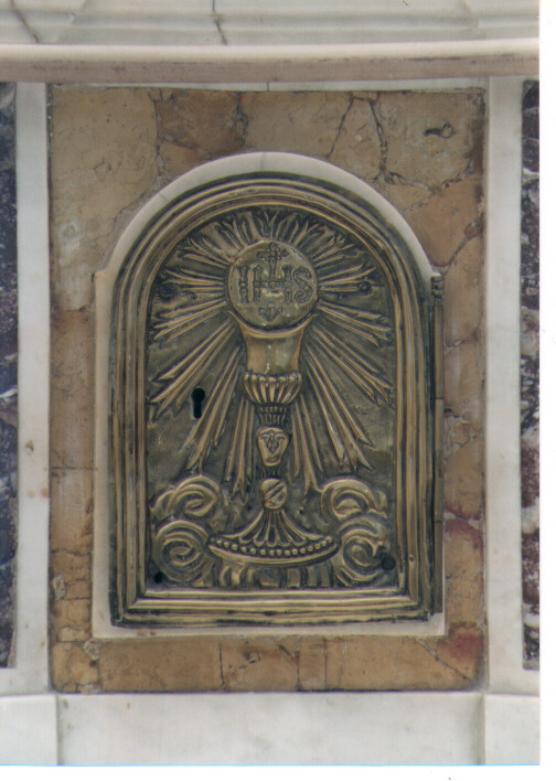 sportello di tabernacolo - ambito Italia meridionale (prima metà sec. XIX)