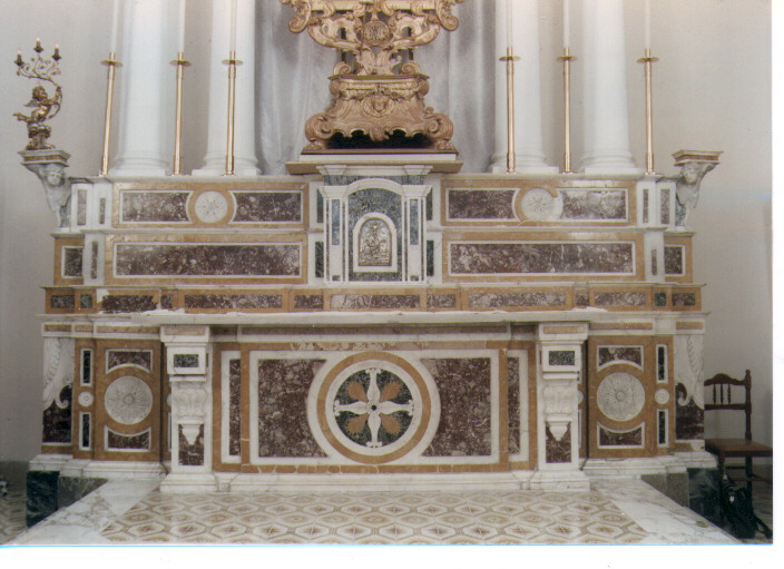 altare maggiore - ambito Italia meridionale (metà sec. XIX)