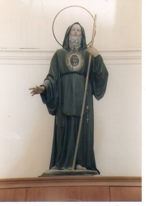 San Francesco di Paola (statua) di Guacci Luigi (primo quarto sec. XX)