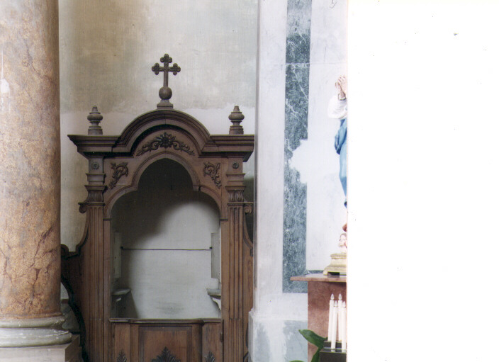 confessionale - ambito Italia meridionale (fine/inizio secc. XIX/ XX)