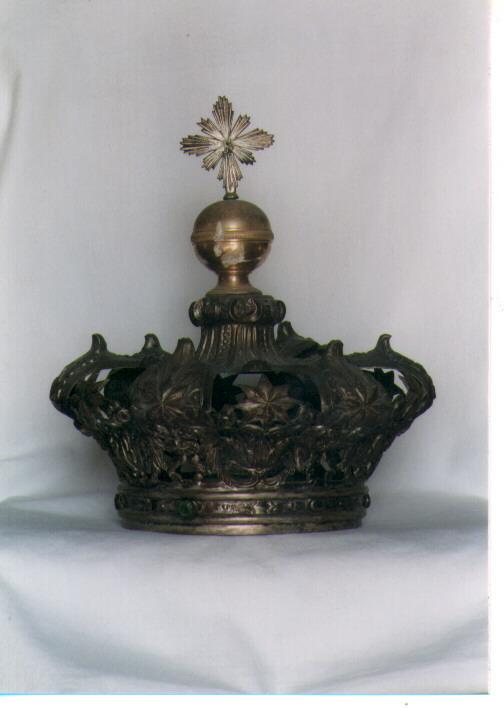 corona da statua - ambito Italia meridionale (sec. XIX)