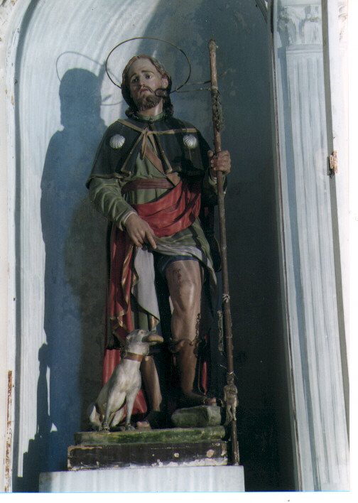 San Rocco (statua) di Guacci Luigi (primo quarto sec. XX)