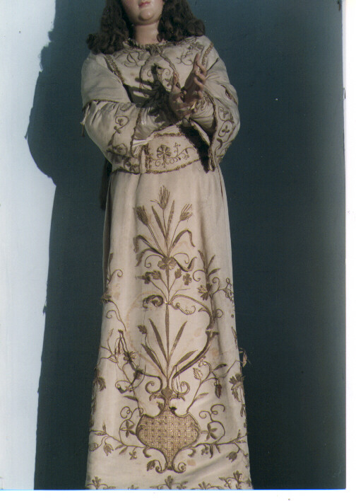 veste da statua - ambito pugliese (seconda metà sec. XIX)