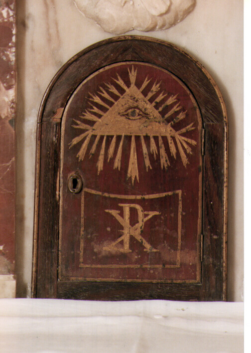 sportello di tabernacolo - ambito Italia meridionale (seconda metà sec. XIX)