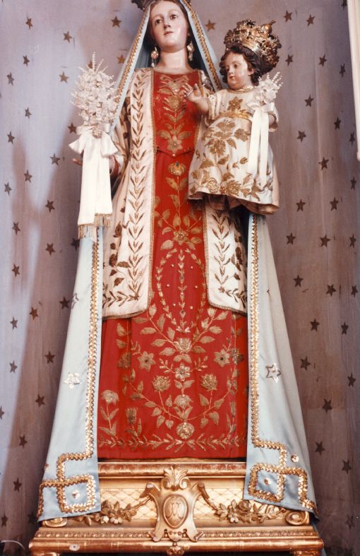 veste da statua - ambito Italia meridionale (seconda metà sec. XIX)