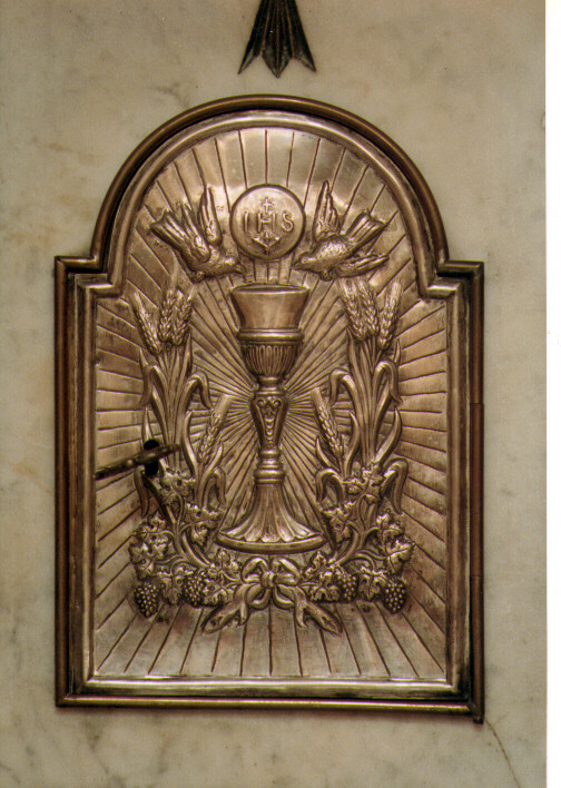 sportello di tabernacolo - ambito Italia meridionale, ambito Italia meridionale (secc. XIX/ XX)