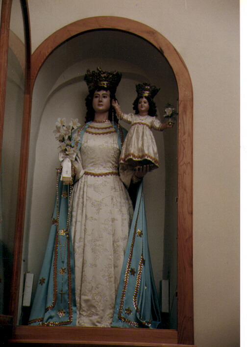 Madonna del Carmelo (statua) - ambito Italia meridionale (fine/inizio secc. XIX/ XX)