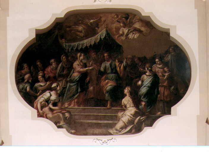 Sposalizio di Maria Vergine (dipinto) di De Filippis Nicola (sec. XVIII)