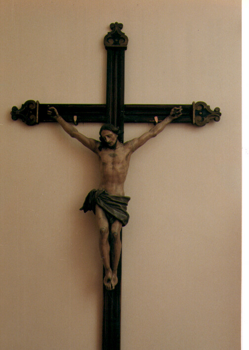 Cristo crocifisso (scultura) - ambito Italia meridionale (sec. XVIII)