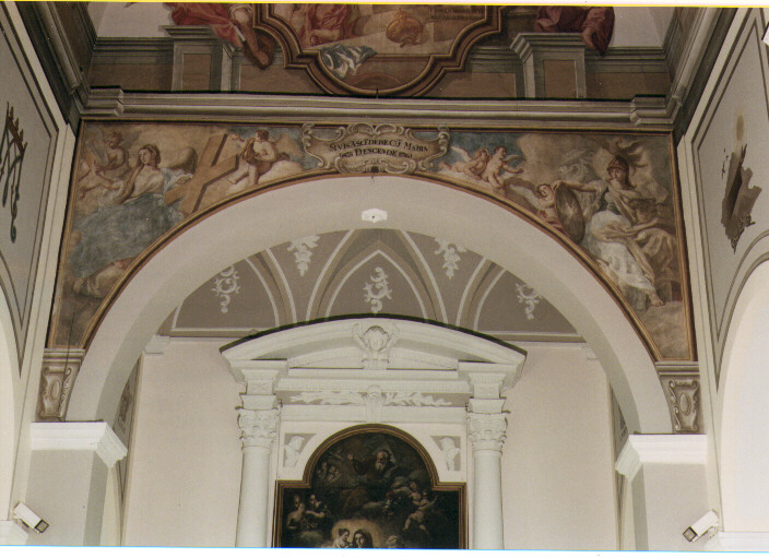fede e fortezza (dipinto) di Tommaso da Triggiano (sec. XVIII)