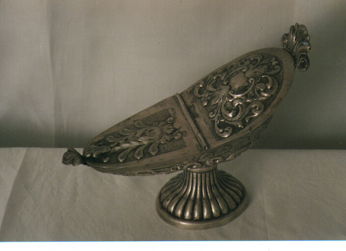 navicella portaincenso - ambito napoletano (ultimo quarto sec. XIX)