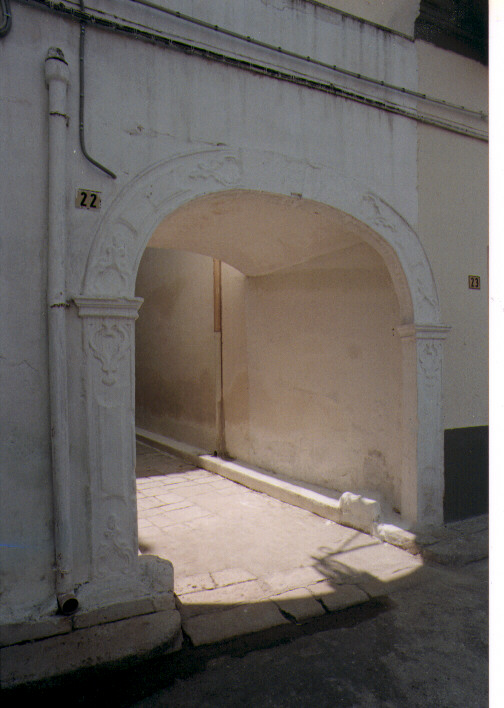 mostra di porta - ambito Italia meridionale (prima metà sec. XVIII)