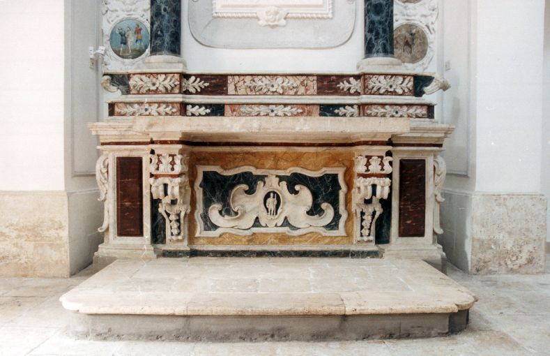 altare - ambito Italia meridionale (metà sec. XVIII)