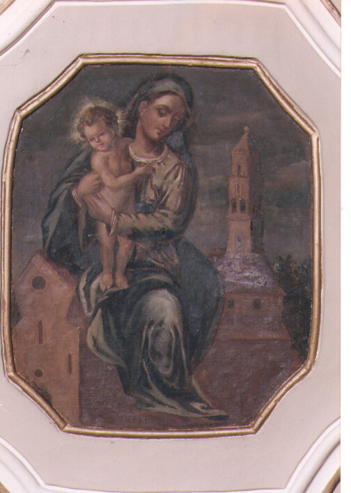 Madonna di San Luca, Madonna con Bambino (dipinto) - ambito pugliese (sec. XVIII)
