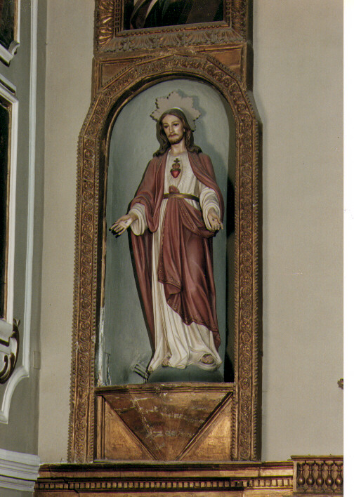 mostra di nicchia, serie - ambito francescano (metà sec. XVII)