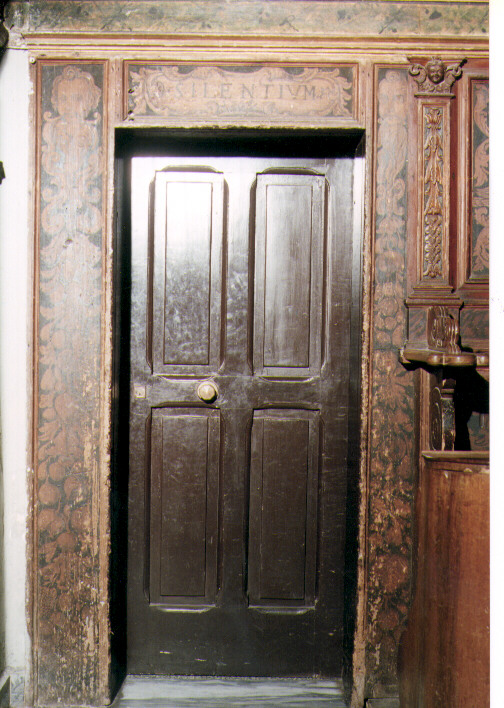 mostra di porta - ambito Italia meridionale (sec. XVIII)