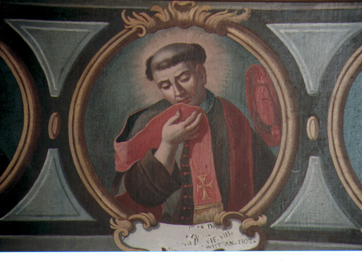 ritratto di ecclesiastico (dipinto) di Conversi Giuseppe (sec. XVIII)