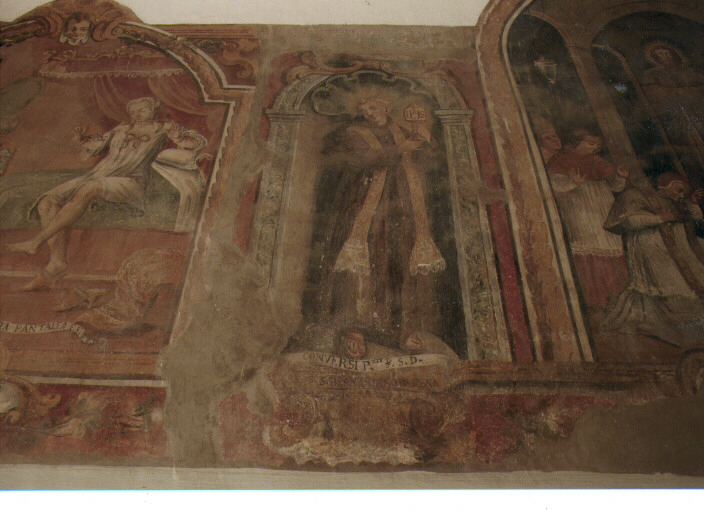 San Bernardino da Siena (dipinto) di Conversi Giuseppe (sec. XVIII)