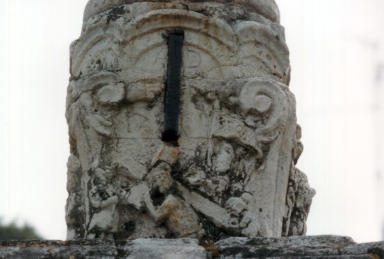 storie della passione di Cristo (pilastro) - ambito francescano (sec. XVIII)