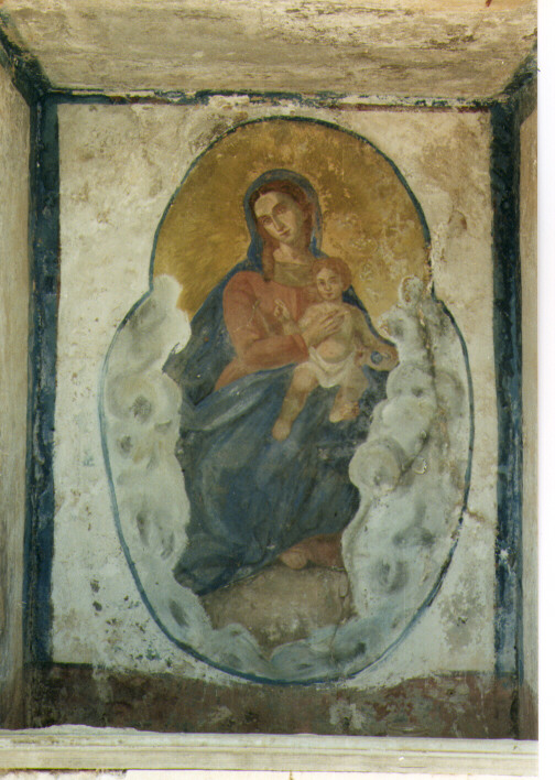 Madonna con Bambino (dipinto) - ambito pugliese (fine/inizio secc. XIX/ XX)
