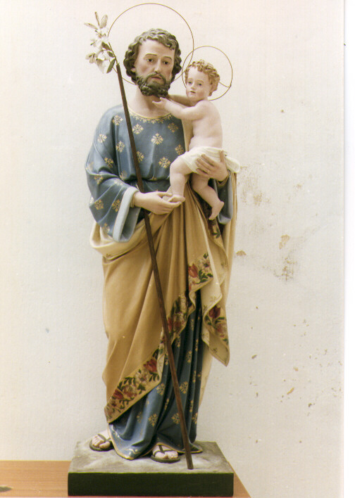 San Giuseppe con Bambino (statua) - ambito salentino (sec. XIX)