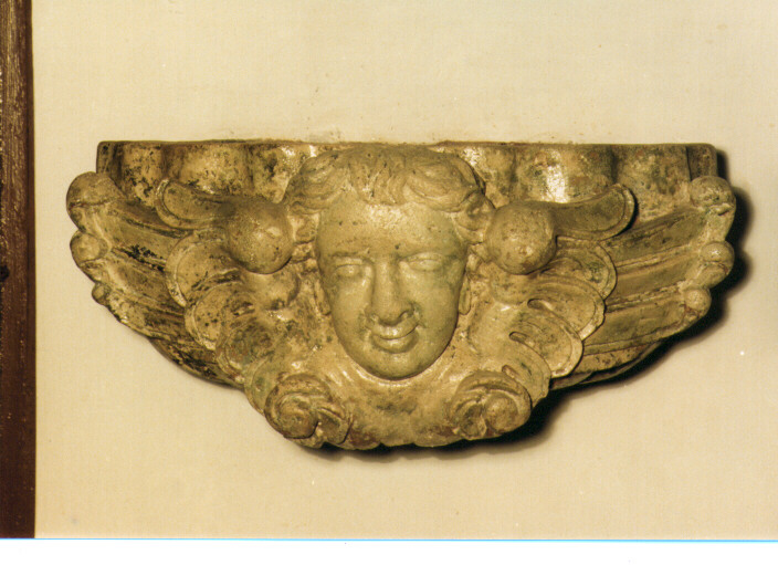 acquasantiera - ambito salentino (sec. XVII)