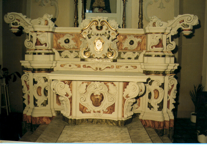 altare - ambito salentino (terzo quarto sec. XVIII)