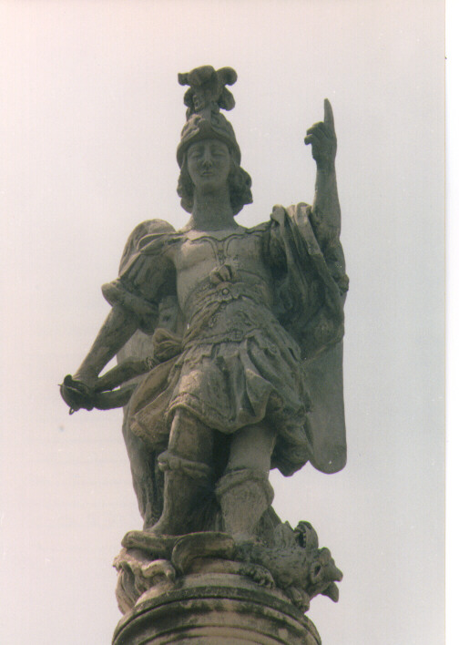 San Michele arcangelo (statua) - ambito salentino (sec. XIX)