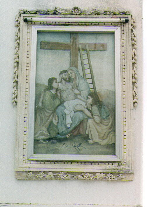 cornice, serie - ambito salentino (primo quarto sec. XIX)