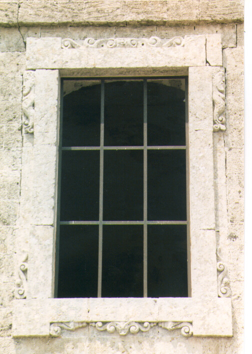 mostra di finestra, serie - ambito salentino (metà sec. XVII)