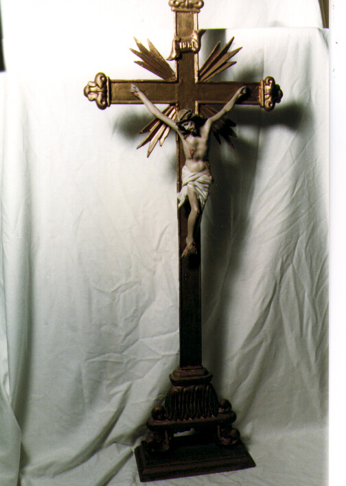 croce d'altare - ambito Italia meridionale (prima metà sec. XIX)