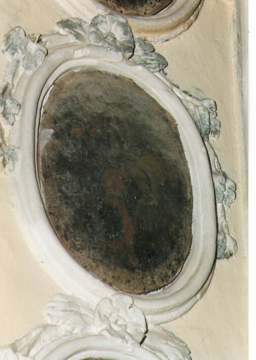 stazione III: Gesù cade sotto la croce la prima volta (dipinto) di Catalano Giovan Domenico (bottega) (sec. XVII)
