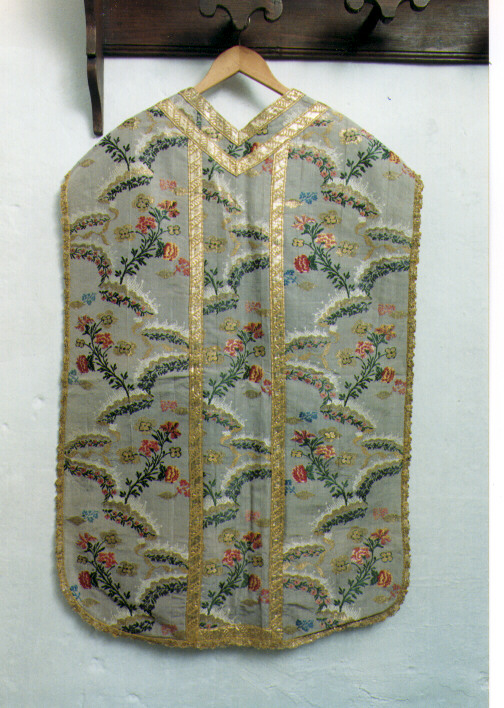 paramento liturgico - manifattura Italia meridionale (fine/inizio secc. XVIII/ XIX)