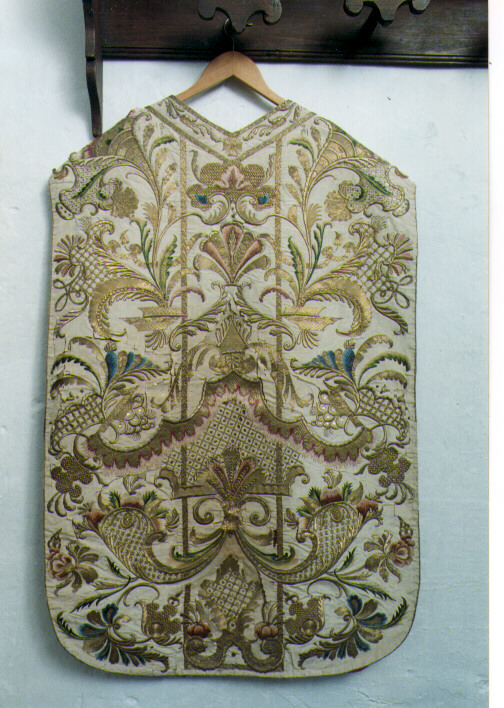 paramento liturgico - manifattura Italia meridionale (terzo quarto sec. XVIII)