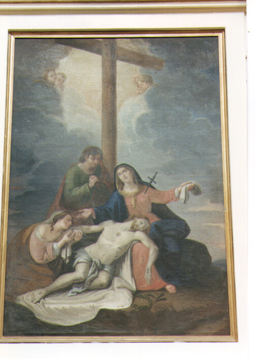 Pietà (dipinto) - ambito salentino (sec. XIX)