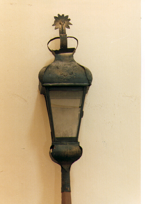 lanterna processionale - ambito salentino (seconda metà sec. XIX)