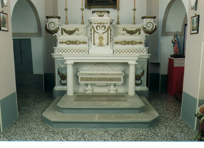 altare maggiore - ambito salentino (secondo quarto sec. XIX)